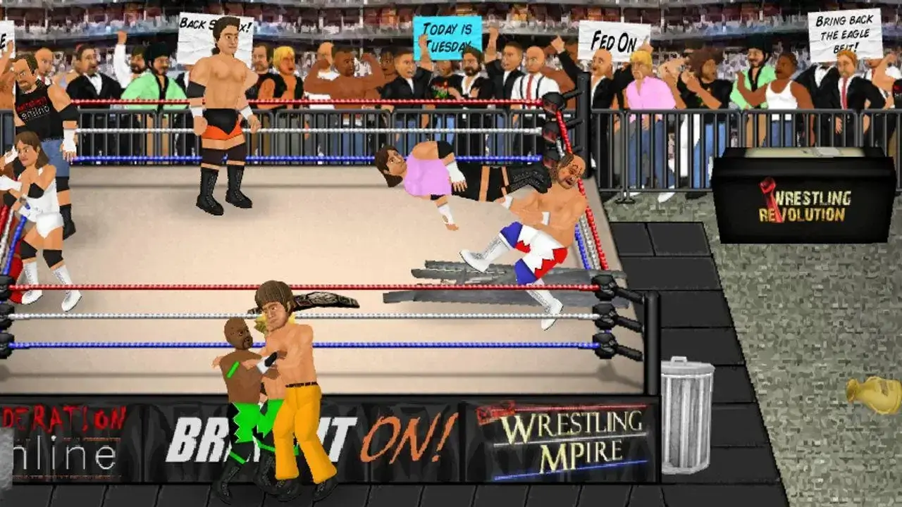 Wrestling Revolution MOD APK