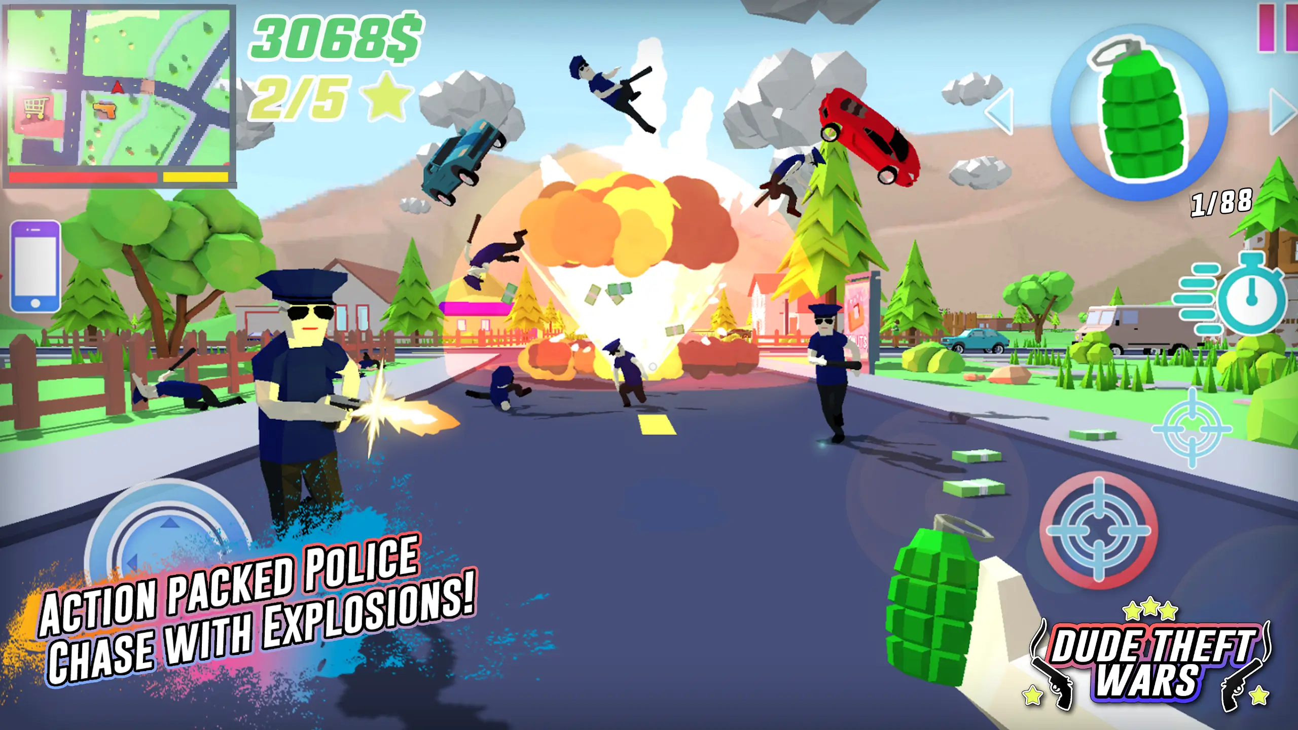 Dude Theft Wars MOD APK