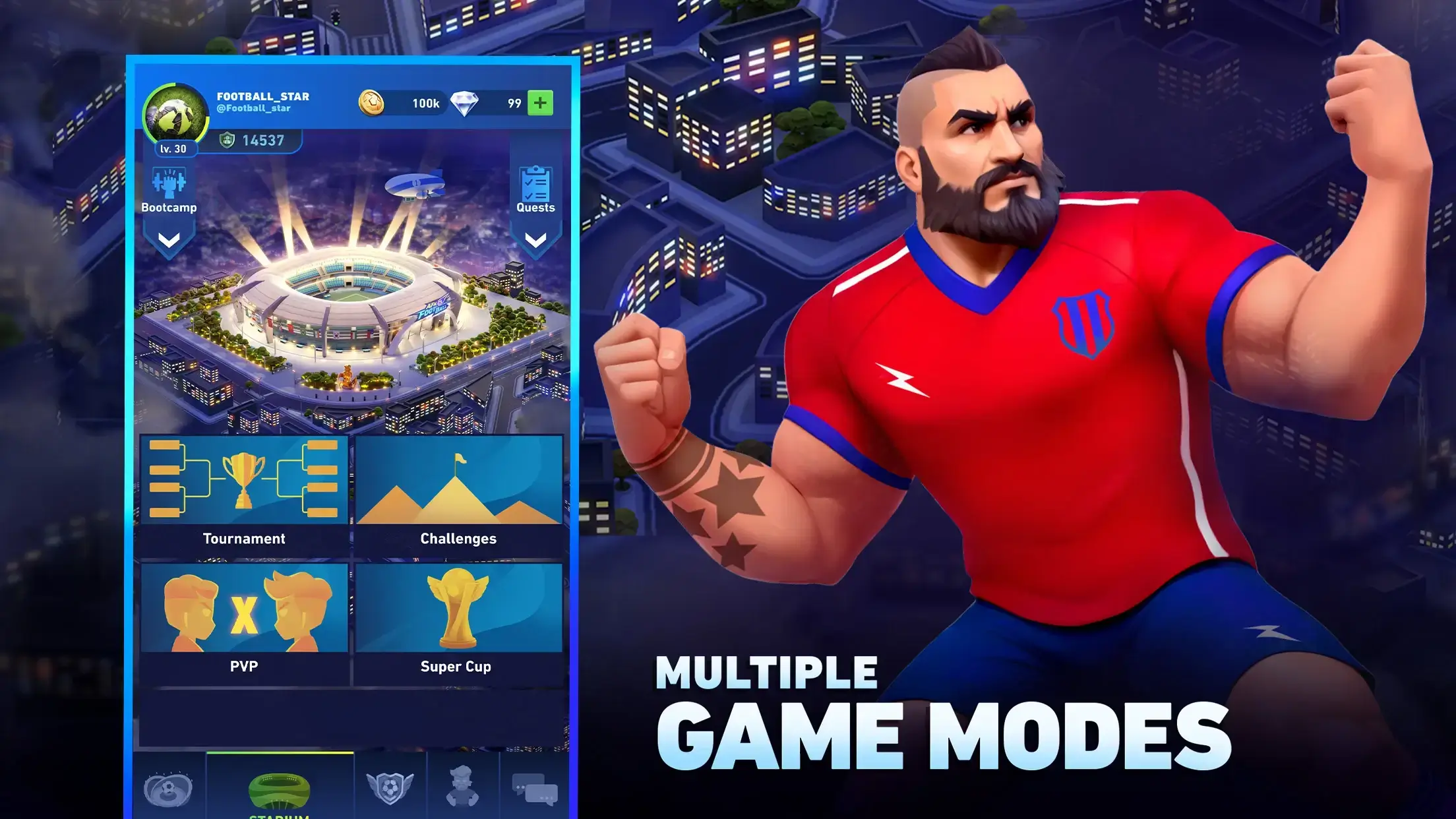 Supernova Football MOD APK